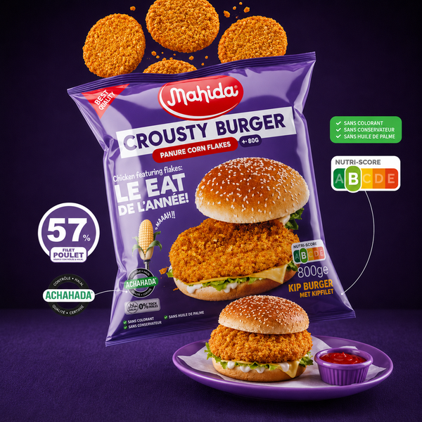 Mahida Food - Crousty Filet Pané 800g