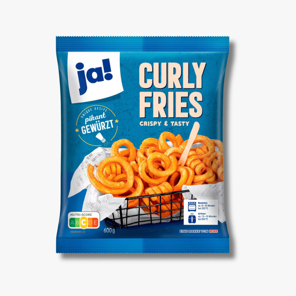 Ja! - Curly Fries 600g