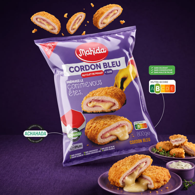 Mahida Food - Cordon Bleu Filet de Poulet 700g