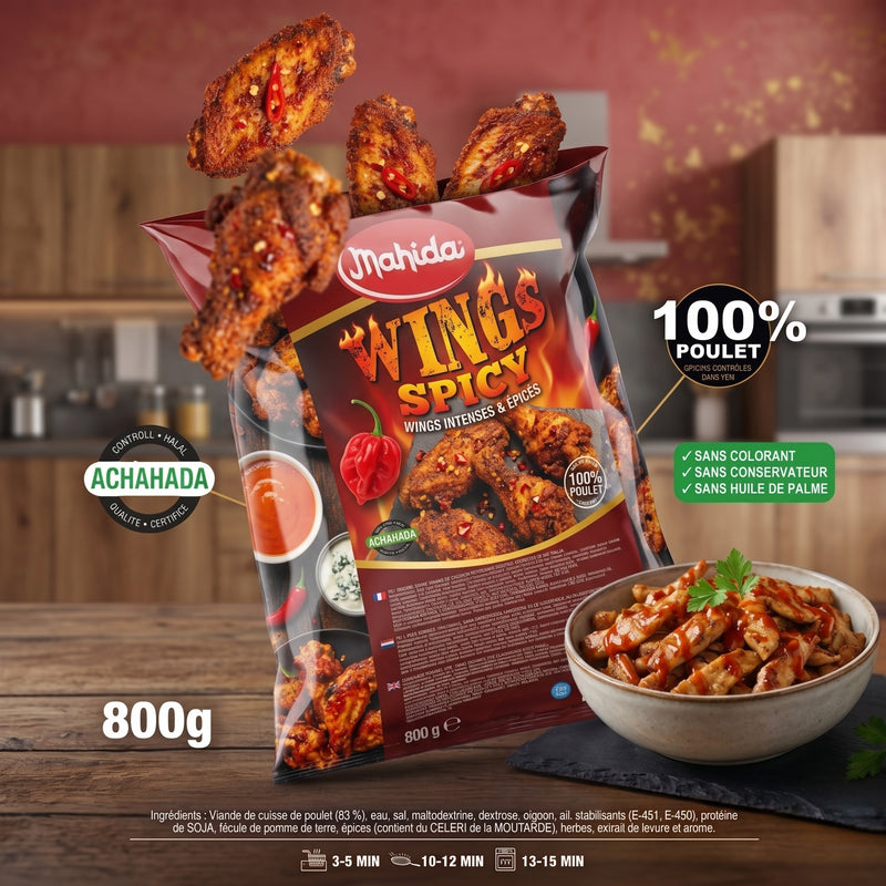 Mahida Food - Wings Spicy 800g